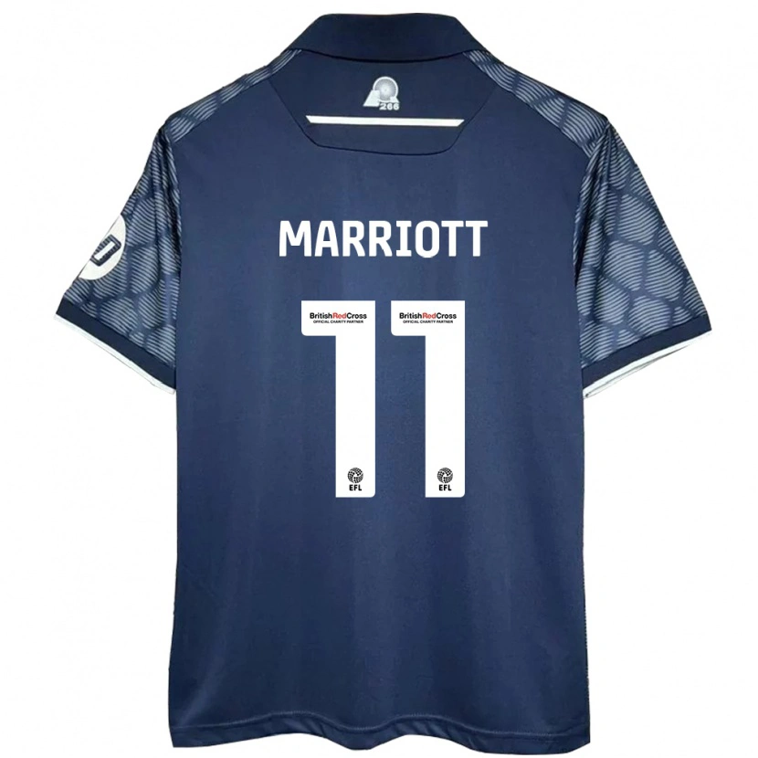 Danxen Kid Jack Marriott #11 Black Away Jersey 2024/25 T-Shirt