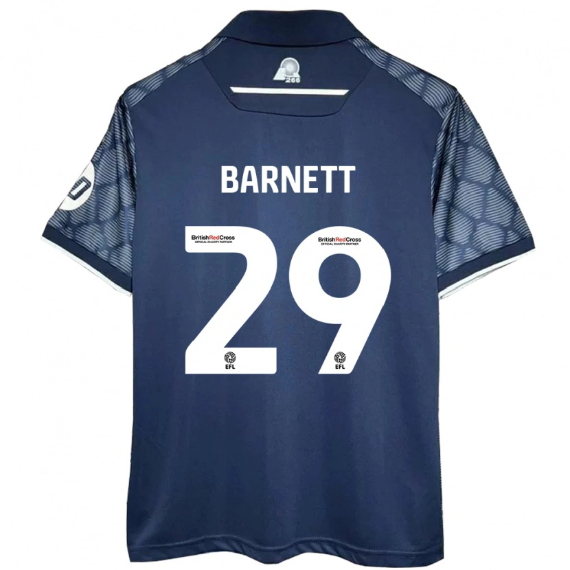 Danxen Kid Ryan Barnett #29 Black Away Jersey 2024/25 T-Shirt