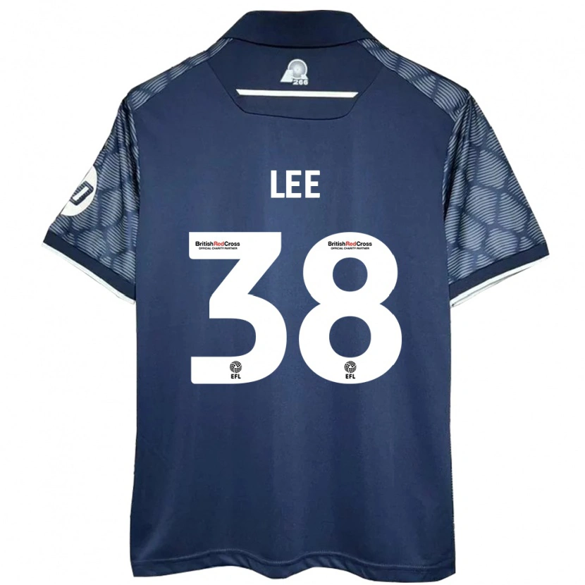 Danxen Kid Elliot Lee #38 Black Away Jersey 2024/25 T-Shirt