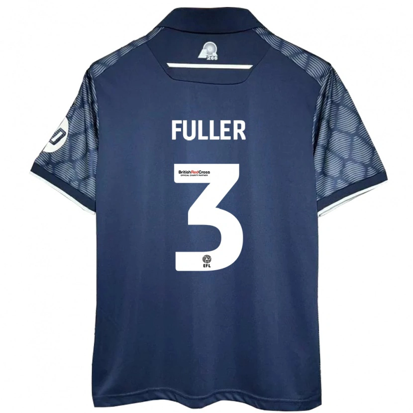 Danxen Kid Olivia Fuller #3 Black Away Jersey 2024/25 T-Shirt