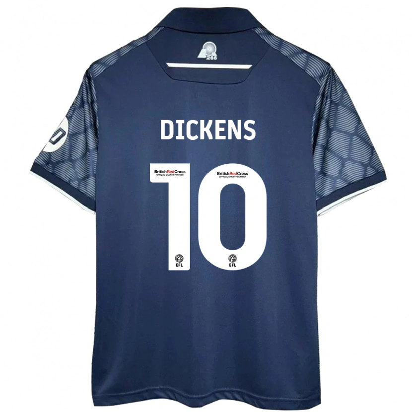 Danxen Kid Tj Dickens #10 Black Away Jersey 2024/25 T-Shirt