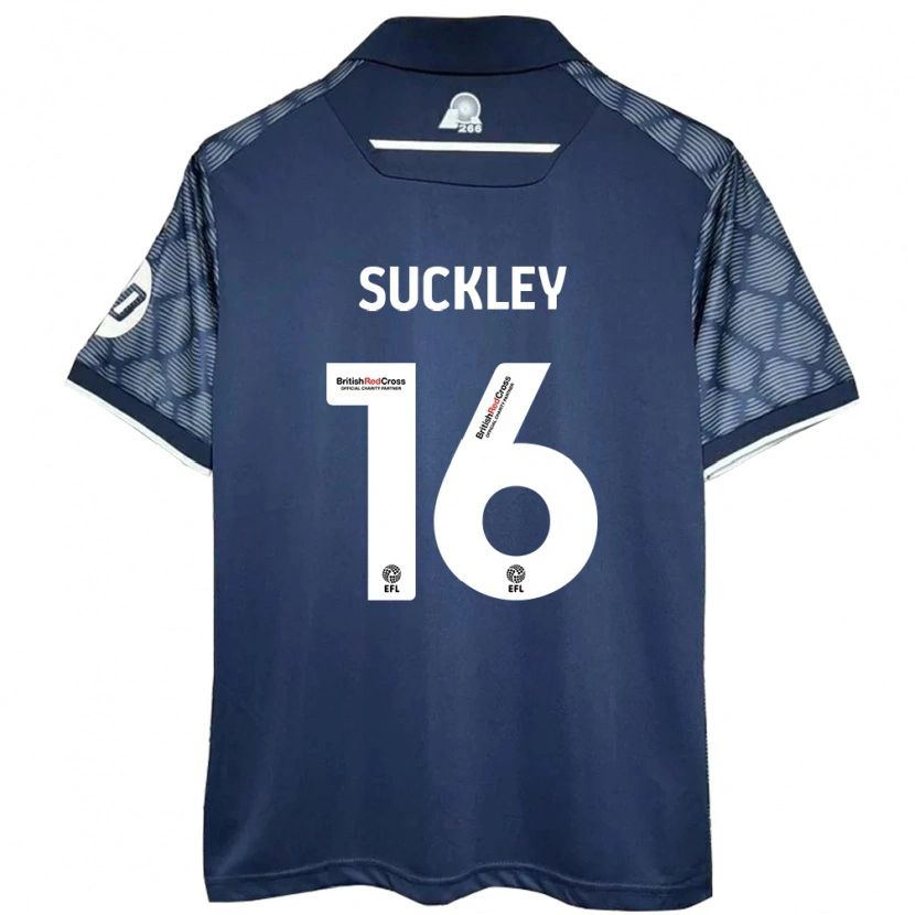 Danxen Kid Ava Suckley #16 Black Away Jersey 2024/25 T-Shirt