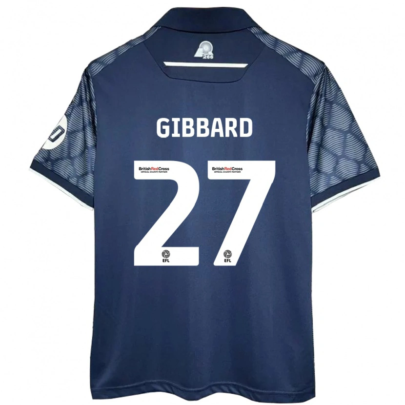 Danxen Kid Mari Gibbard #27 Black Away Jersey 2024/25 T-Shirt