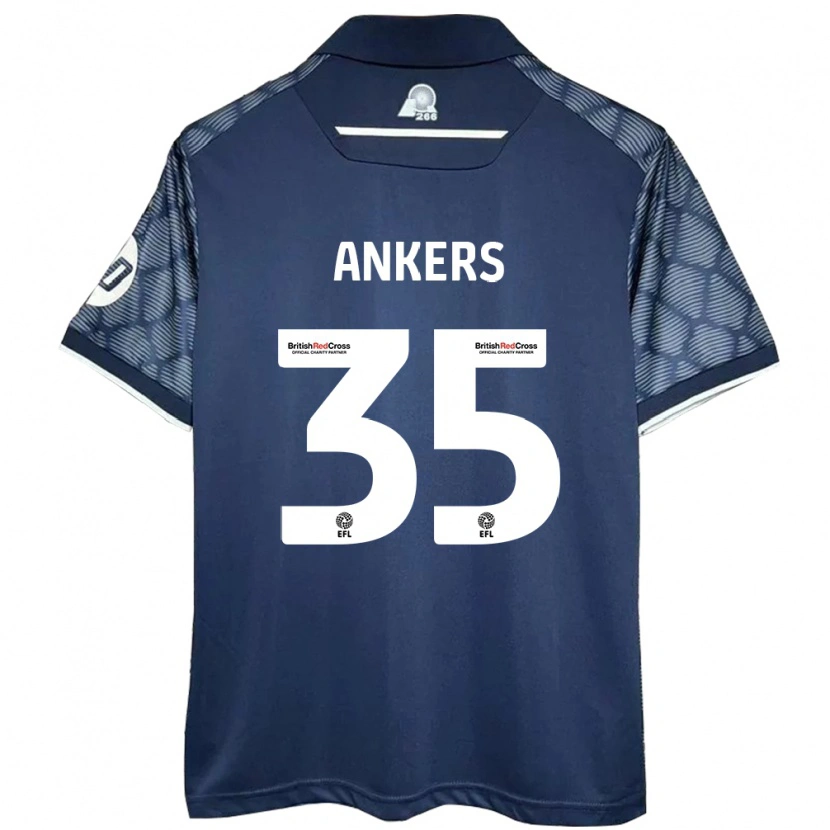 Danxen Kid Chloe Ankers #35 Black Away Jersey 2024/25 T-Shirt