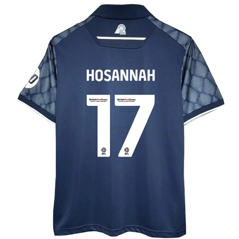 Danxen Kid Bryce Hosannah #17 Black Away Jersey 2024/25 T-Shirt