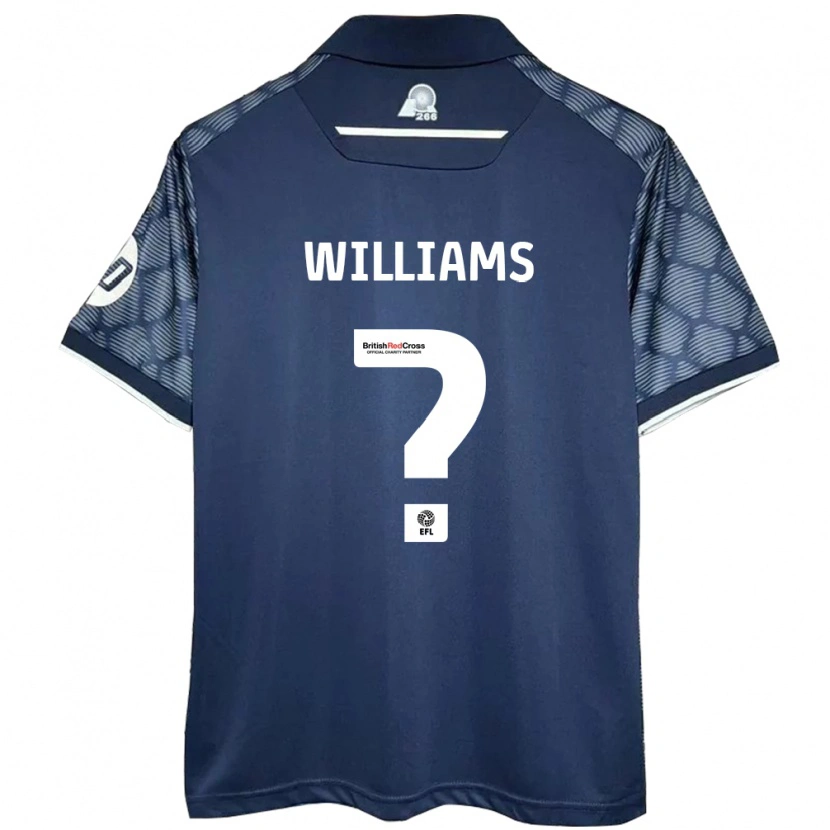 Danxen Kid Sam Williams #0 Black Away Jersey 2024/25 T-Shirt