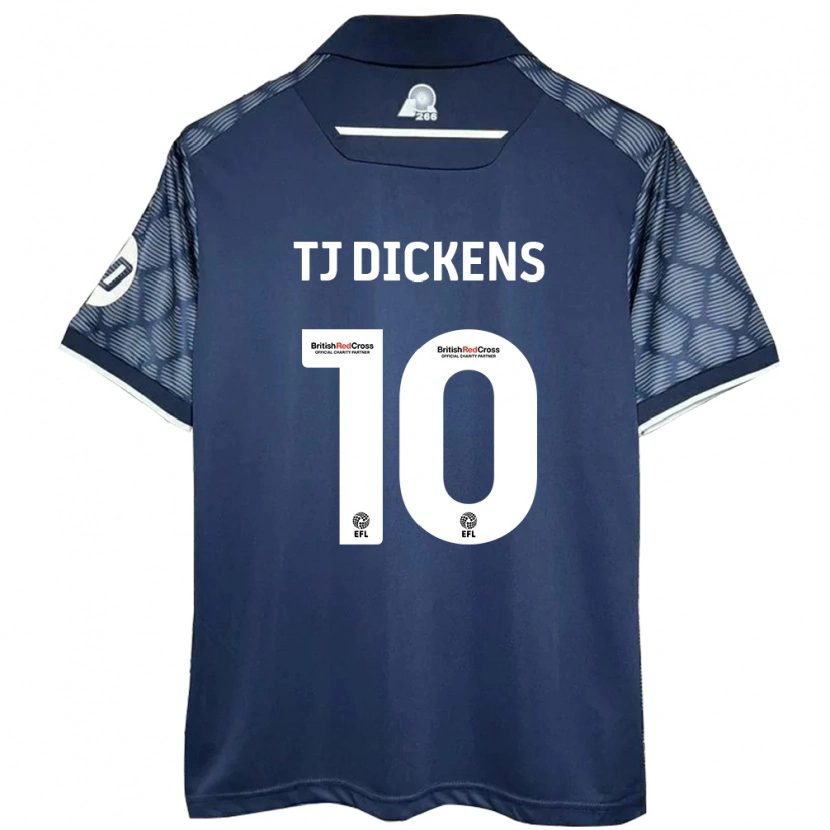 Danxen Kid Tonicha Tj Dickens #10 Black Away Jersey 2024/25 T-Shirt