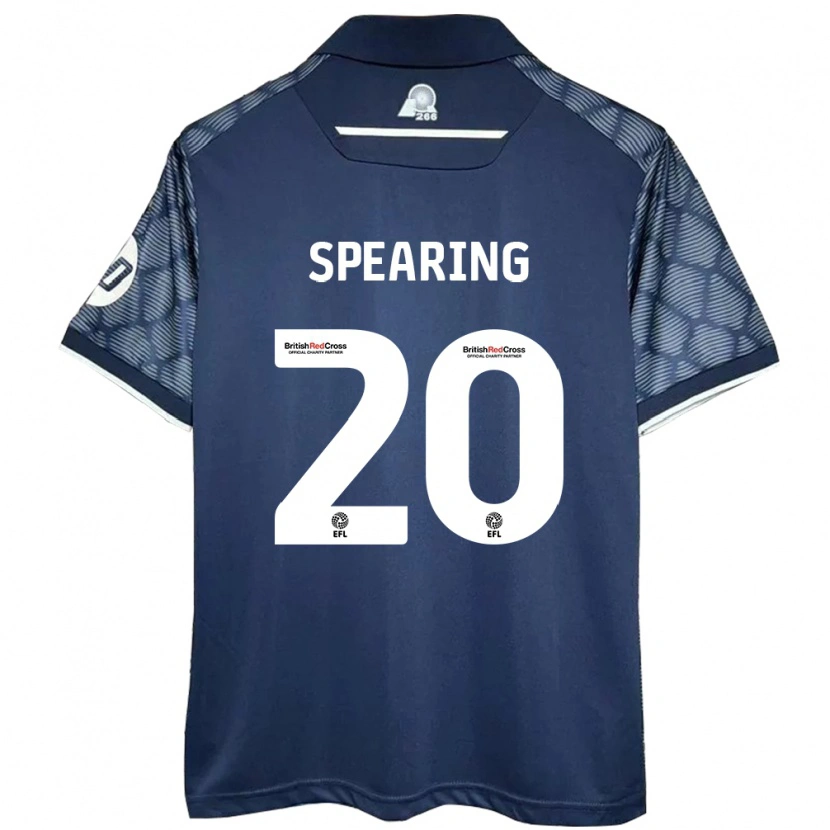 Danxen Kid Natasha Spearing #20 Black Away Jersey 2024/25 T-Shirt