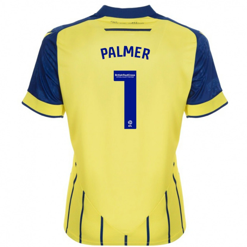 Danxen Kid Alex Palmer #1 Yellow Blue Away Jersey 2024/25 T-Shirt