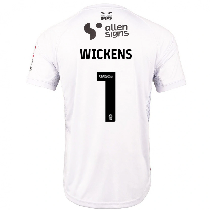 Danxen Kid George Wickens #1 Red White Away Jersey 2024/25 T-Shirt