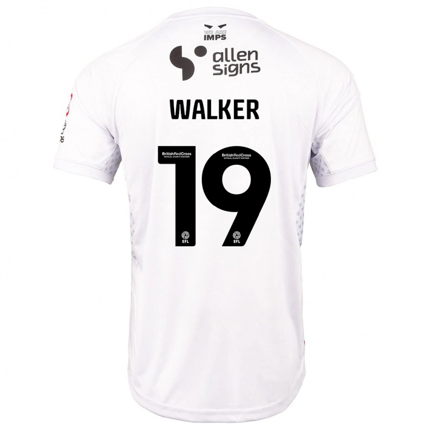 Danxen Kid Tyler Walker #19 Red White Away Jersey 2024/25 T-Shirt