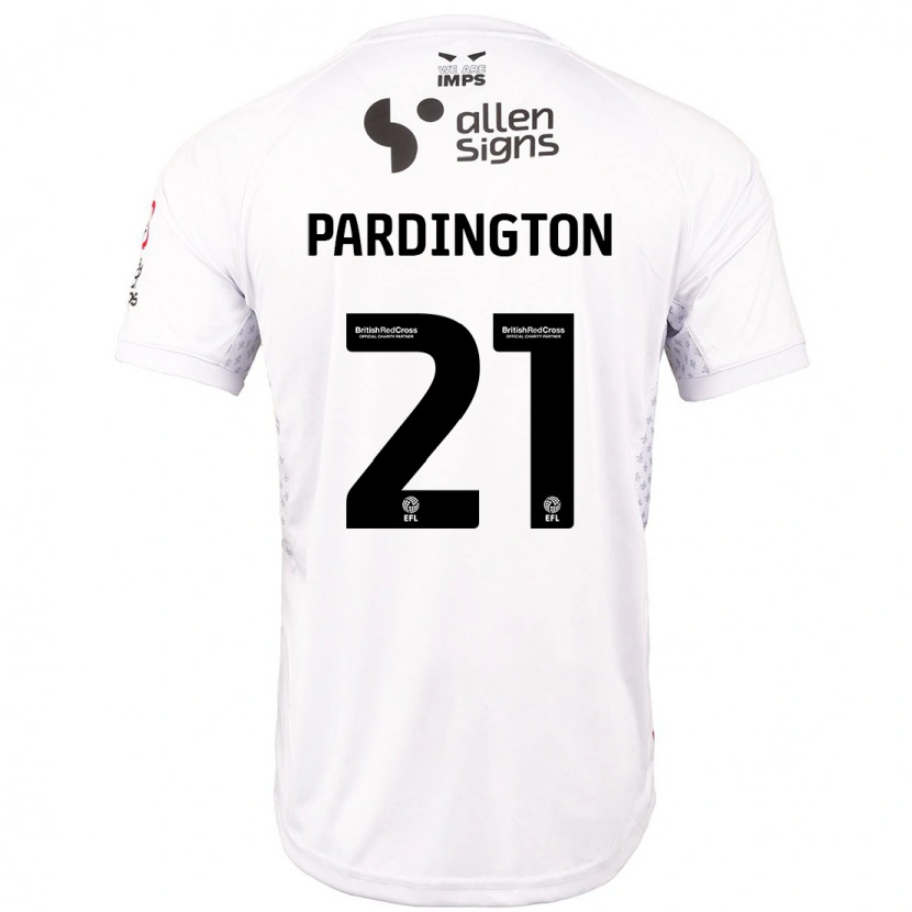 Danxen Kid Jamie Pardington #21 Red White Away Jersey 2024/25 T-Shirt