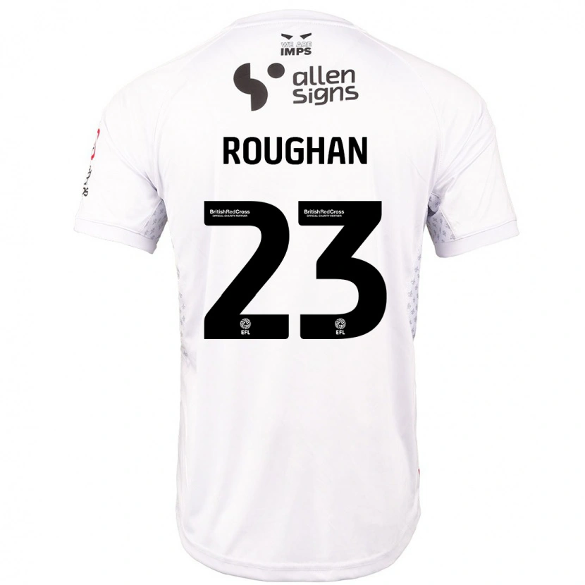 Danxen Kid Sean Roughan #23 Red White Away Jersey 2024/25 T-Shirt