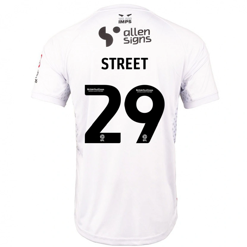 Danxen Kid Robert Street #29 Red White Away Jersey 2024/25 T-Shirt