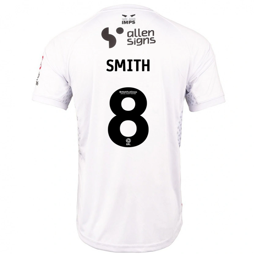 Danxen Kid Alistair Smith #8 Red White Away Jersey 2024/25 T-Shirt