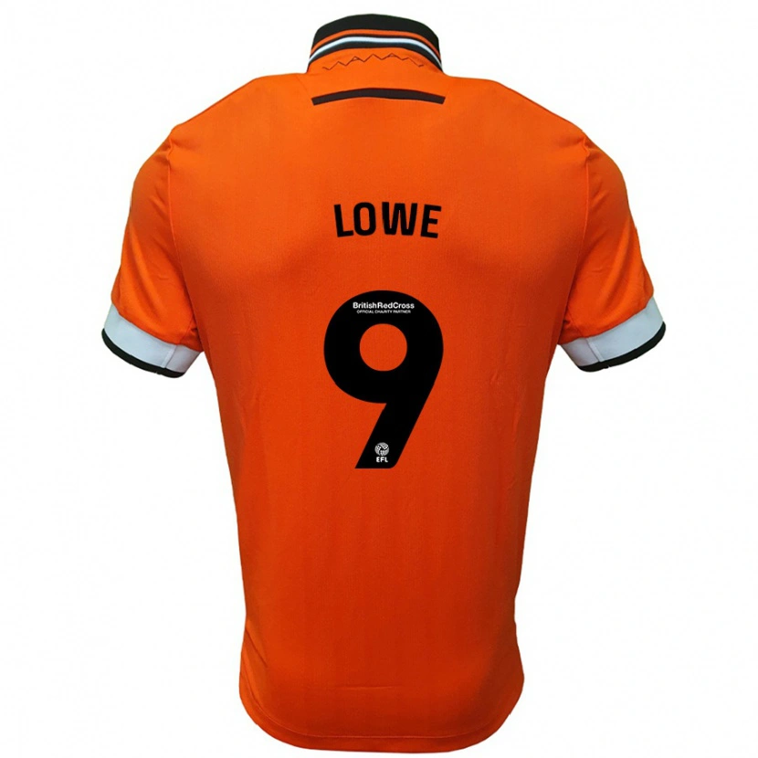 Danxen Kid Jamal Lowe #9 Orange White Away Jersey 2024/25 T-Shirt