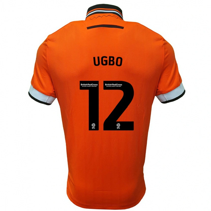 Danxen Kid Iké Ugbo #12 Orange White Away Jersey 2024/25 T-Shirt