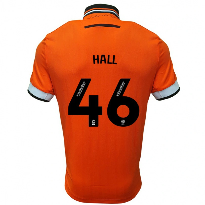 Danxen Kid Jack Hall #46 Orange White Away Jersey 2024/25 T-Shirt