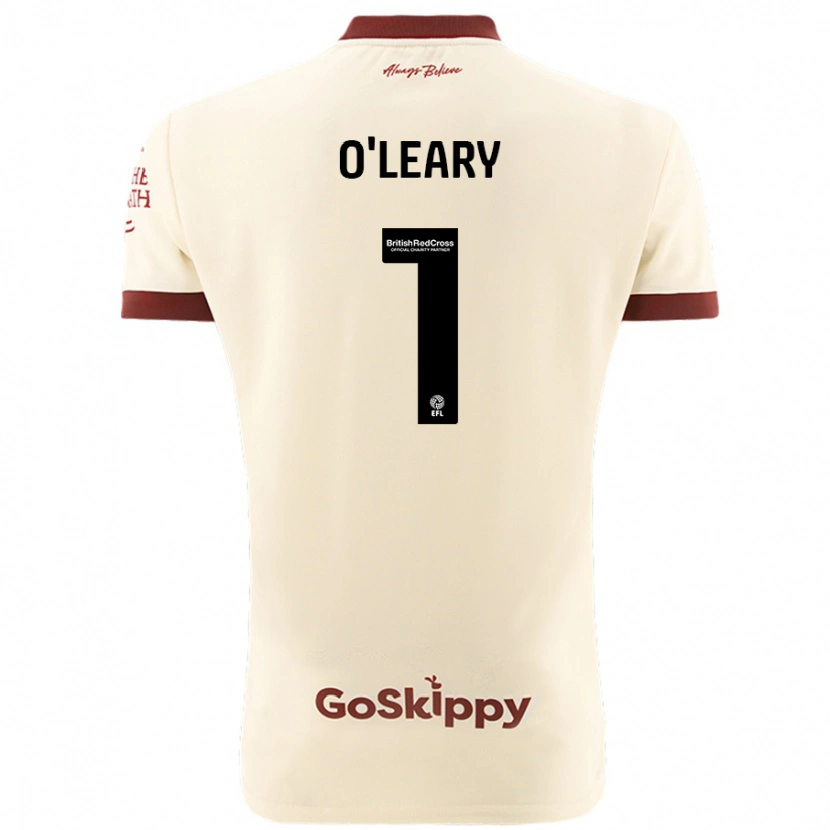 Danxen Kid Max O'leary #1 Cream White Away Jersey 2024/25 T-Shirt