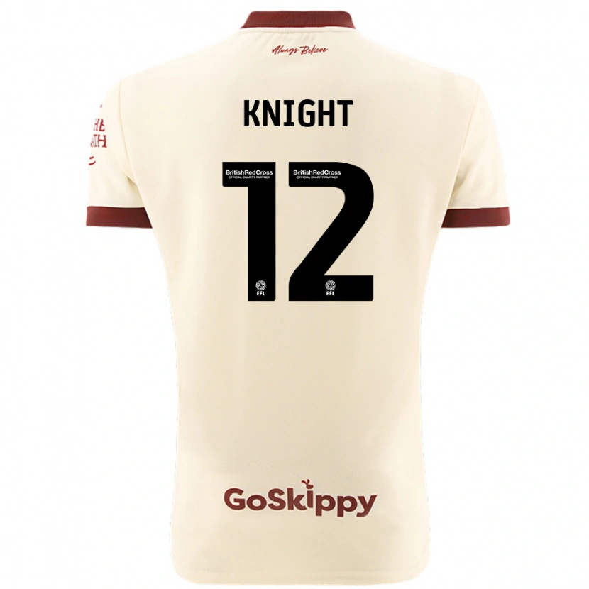 Danxen Kid Jason Knight #12 Cream White Away Jersey 2024/25 T-Shirt