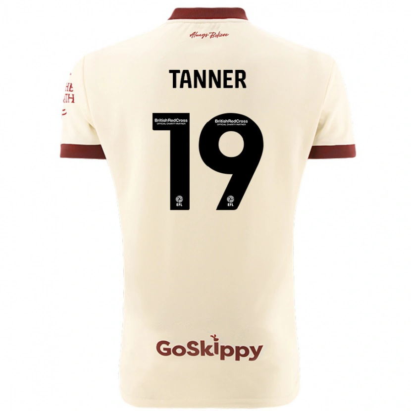 Danxen Kid George Tanner #19 Cream White Away Jersey 2024/25 T-Shirt