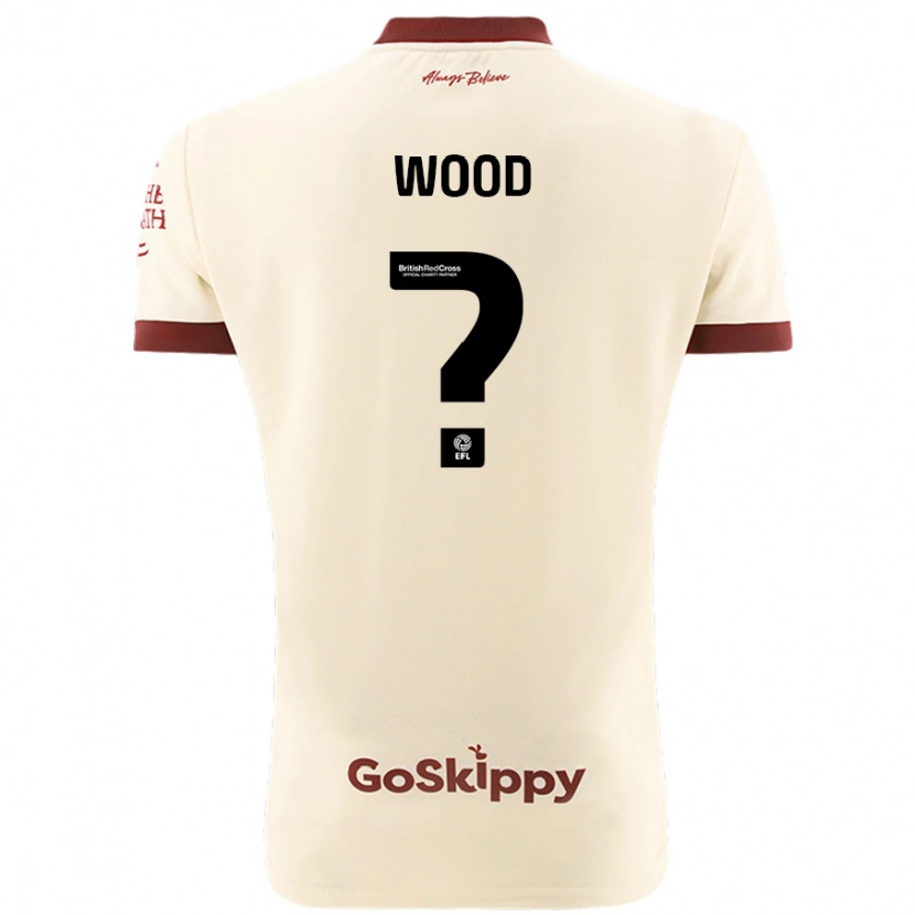 Danxen Kid Callum Wood #0 Cream White Away Jersey 2024/25 T-Shirt