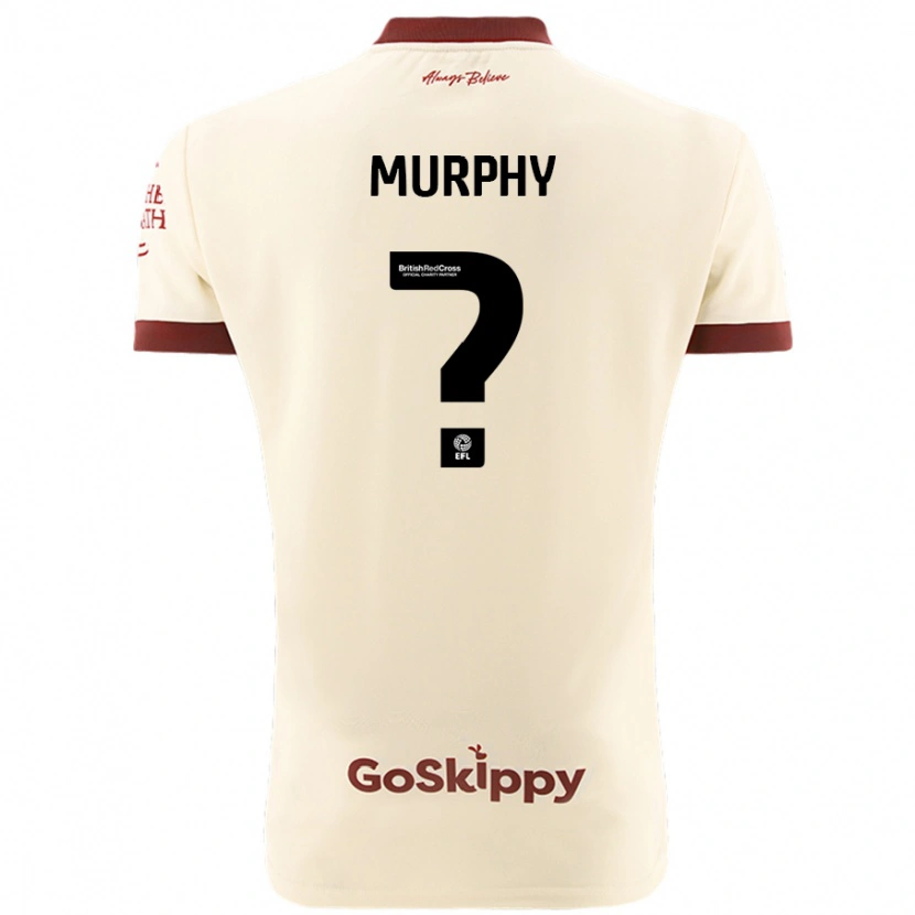 Danxen Kid Adam Murphy #0 Cream White Away Jersey 2024/25 T-Shirt