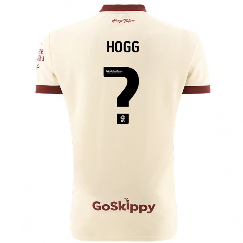 Danxen Kid Harry Hogg #0 Cream White Away Jersey 2024/25 T-Shirt