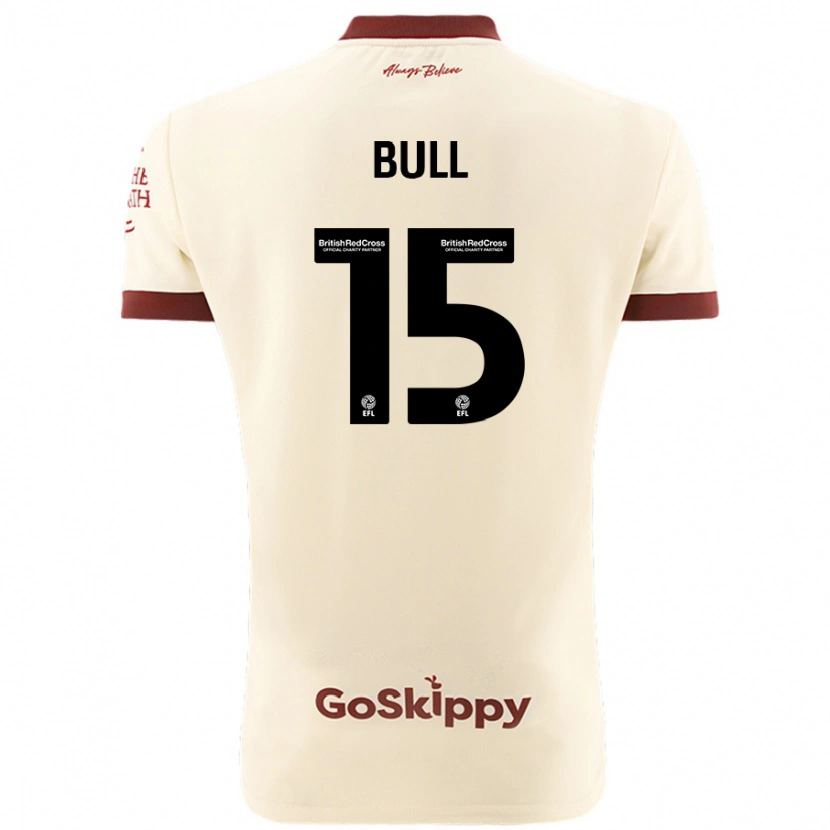 Danxen Kid Jasmine Bull #15 Cream White Away Jersey 2024/25 T-Shirt