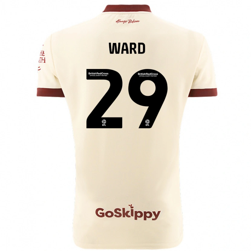 Danxen Kid Mari Ward #29 Cream White Away Jersey 2024/25 T-Shirt