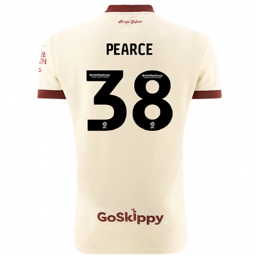 Danxen Kid Manon Pearce #38 Cream White Away Jersey 2024/25 T-Shirt