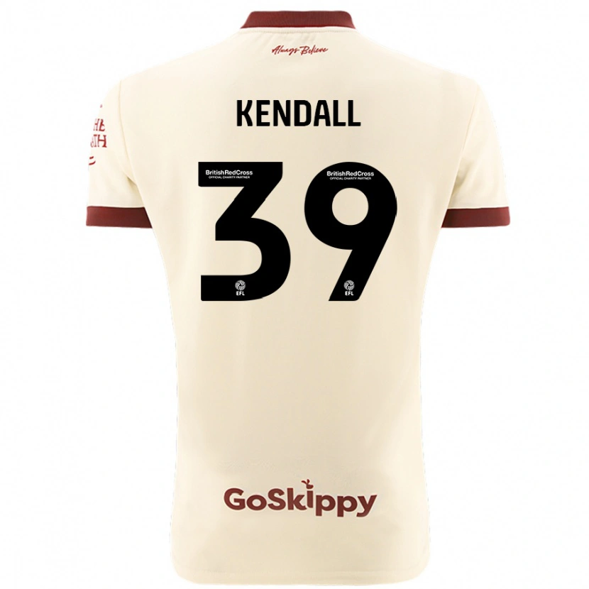 Danxen Kid Maya Kendall #39 Cream White Away Jersey 2024/25 T-Shirt