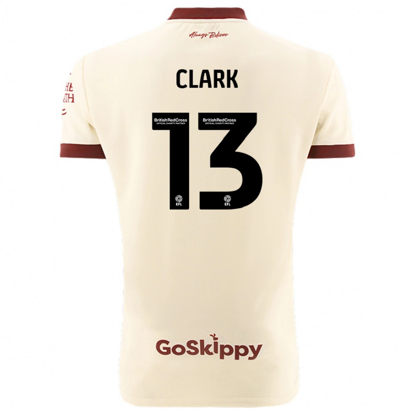 Danxen Kid Olivia Clark #13 Cream White Away Jersey 2024/25 T-Shirt