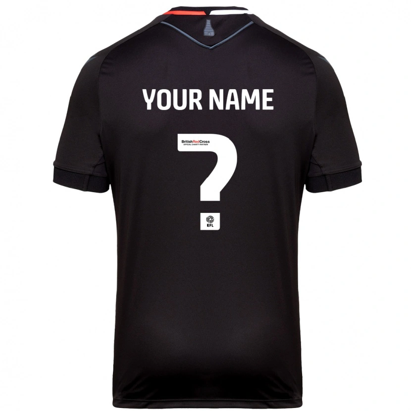 Danxen Kid Your Name #0 Black Away Jersey 2024/25 T-Shirt