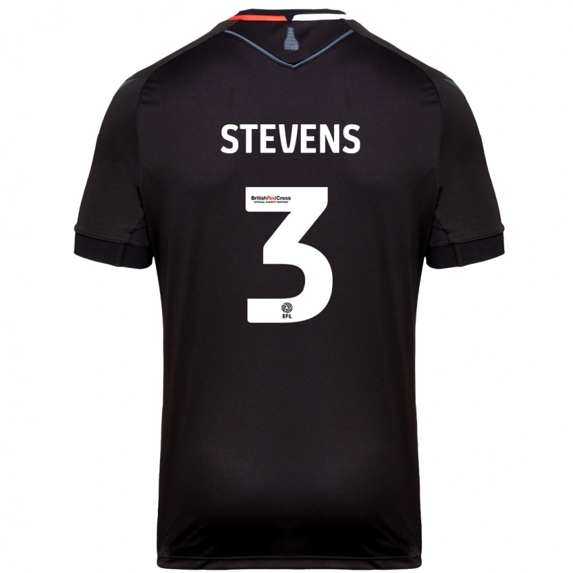 Danxen Kid Enda Stevens #3 Black Away Jersey 2024/25 T-Shirt