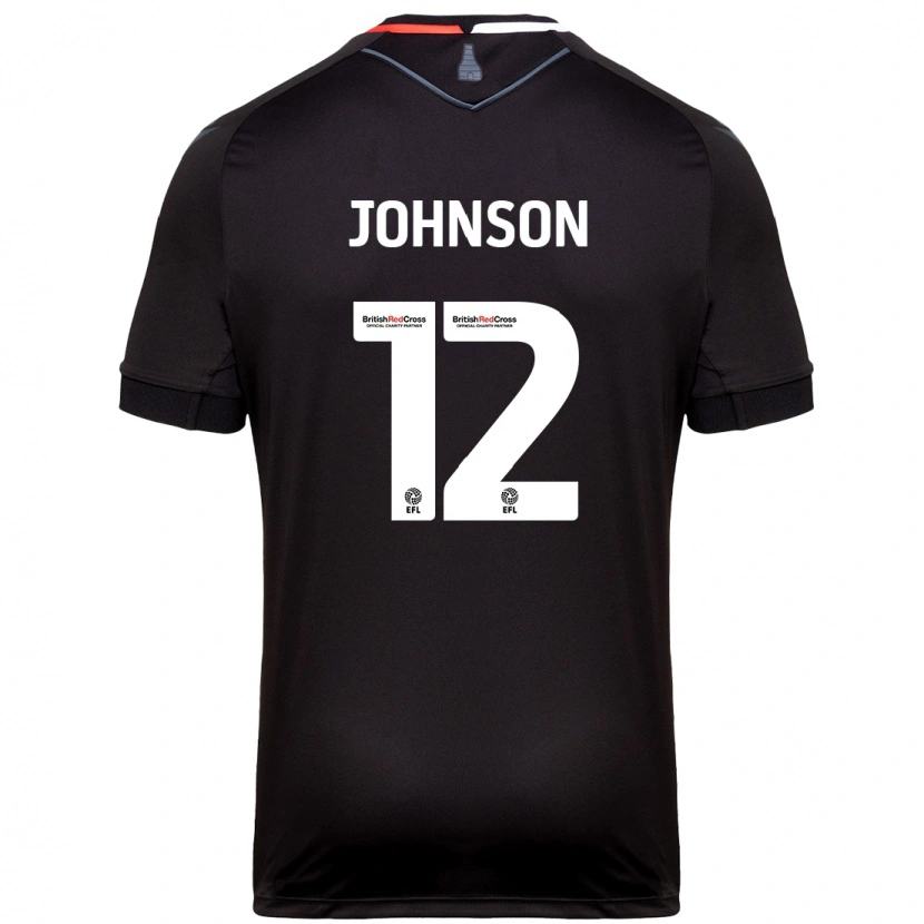 Danxen Kid Daniel Johnson #12 Black Away Jersey 2024/25 T-Shirt