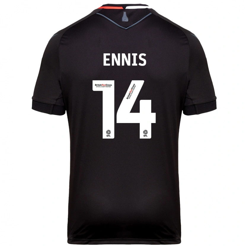 Danxen Kid Niall Ennis #14 Black Away Jersey 2024/25 T-Shirt