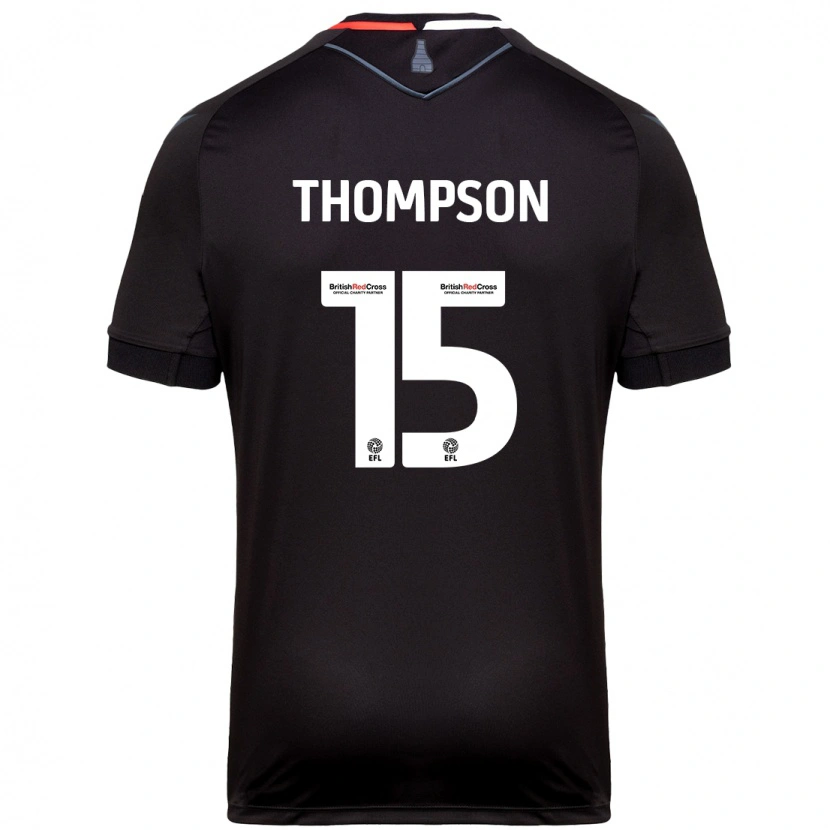 Danxen Kid Jordan Thompson #15 Black Away Jersey 2024/25 T-Shirt