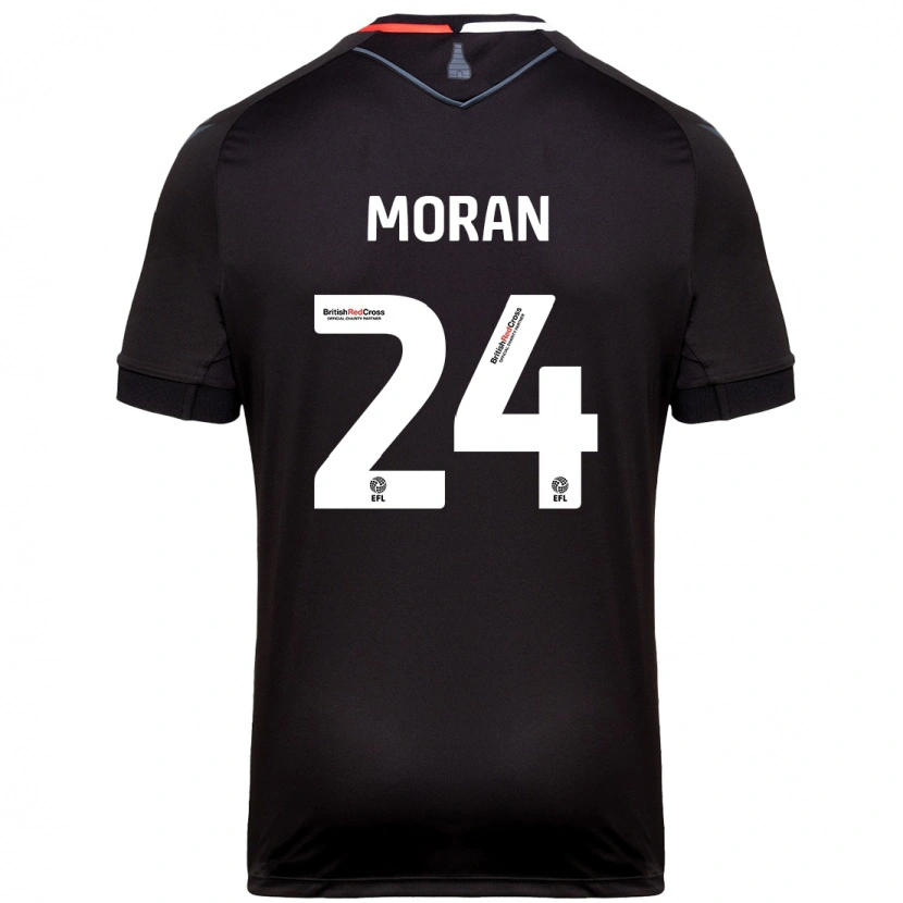 Danxen Kid Andrew Moran #24 Black Away Jersey 2024/25 T-Shirt