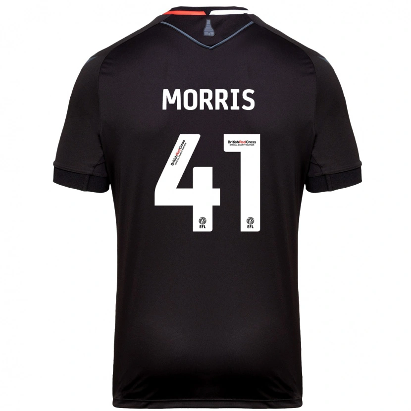 Danxen Kid Scott Morris #41 Black Away Jersey 2024/25 T-Shirt