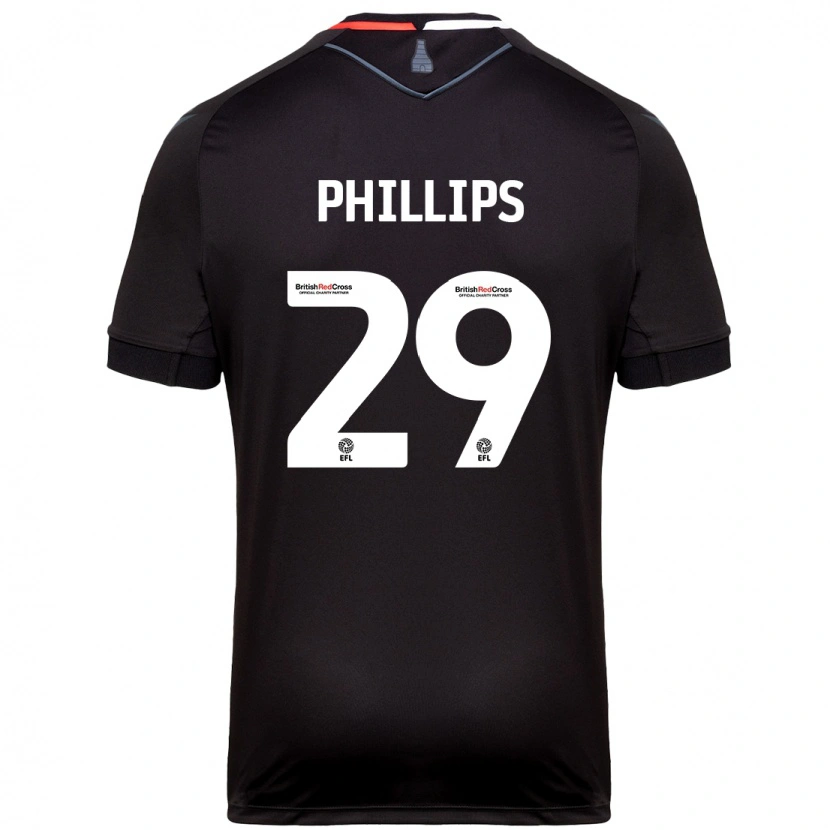 Danxen Kid D'margio Wright-Phillips #29 Black Away Jersey 2024/25 T-Shirt