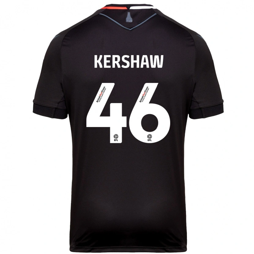 Danxen Kid Ben Kershaw #46 Black Away Jersey 2024/25 T-Shirt