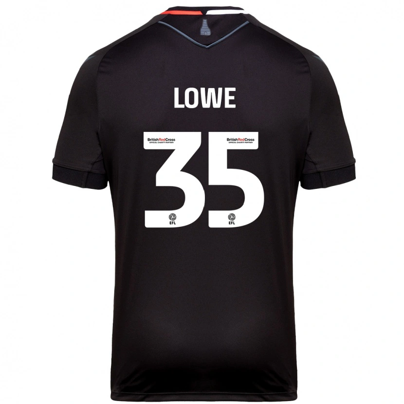 Danxen Kid Nathan Lowe #35 Black Away Jersey 2024/25 T-Shirt