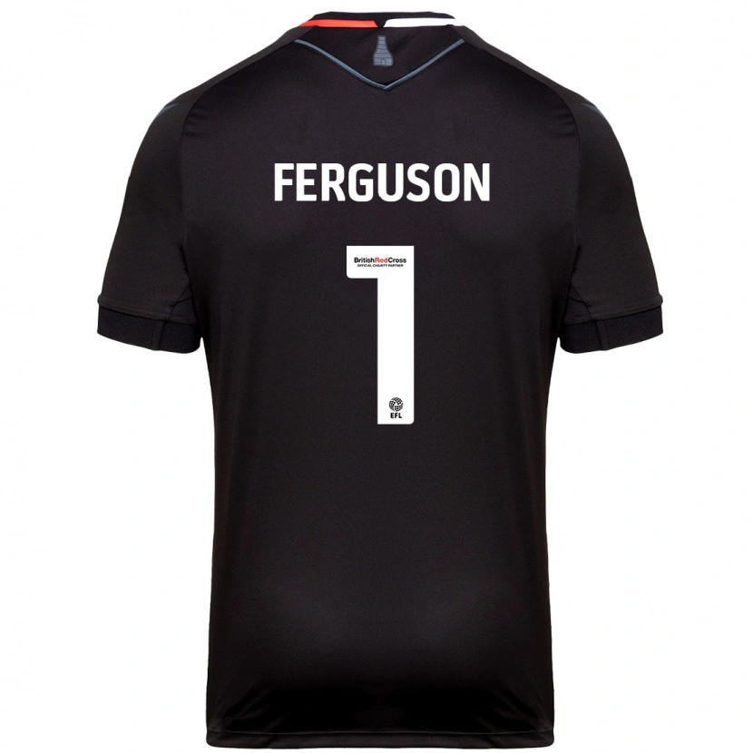 Danxen Kid Georgie Ferguson #1 Black Away Jersey 2024/25 T-Shirt