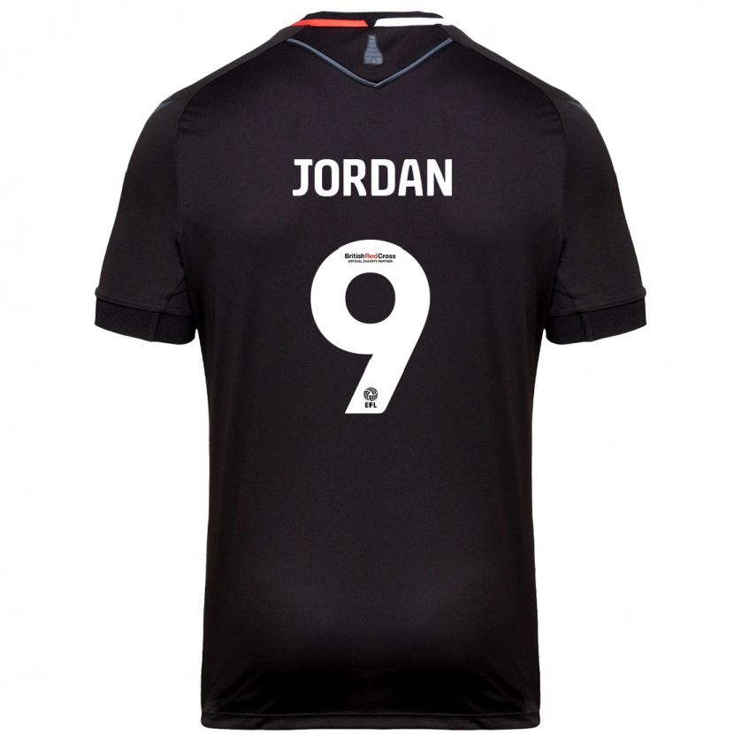 Danxen Kid Saffron Jordan #9 Black Away Jersey 2024/25 T-Shirt