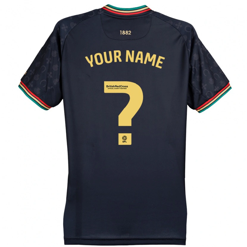 Danxen Kid Your Name #0 Dark Navy Blue Away Jersey 2024/25 T-Shirt