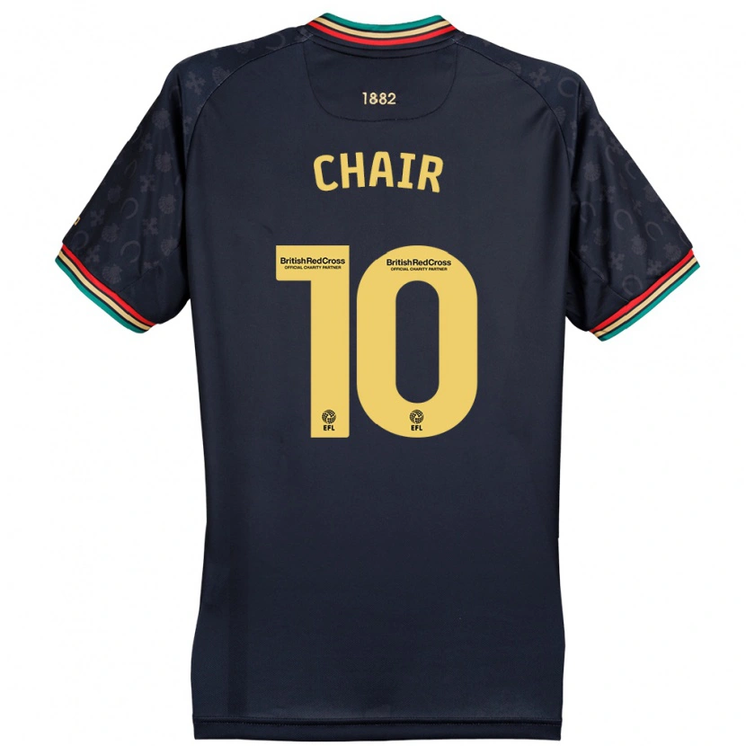 Danxen Kid Ilias Chair #10 Dark Navy Blue Away Jersey 2024/25 T-Shirt