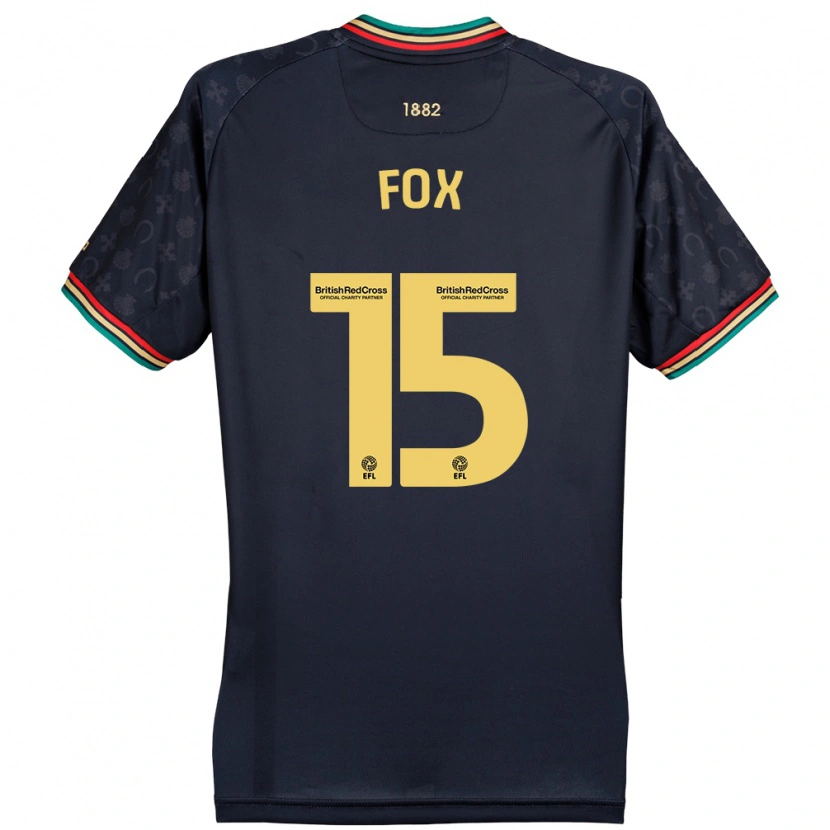 Danxen Kid Morgan Fox #15 Dark Navy Blue Away Jersey 2024/25 T-Shirt