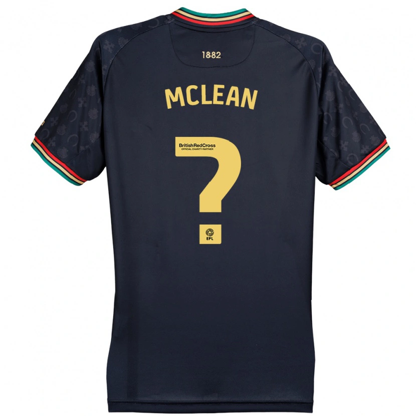 Danxen Kid Mason Mclean #0 Dark Navy Blue Away Jersey 2024/25 T-Shirt