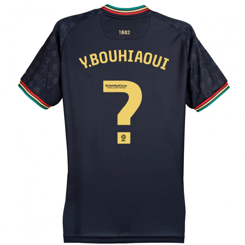 Danxen Kid Youssef Bouhiaoui #0 Dark Navy Blue Away Jersey 2024/25 T-Shirt